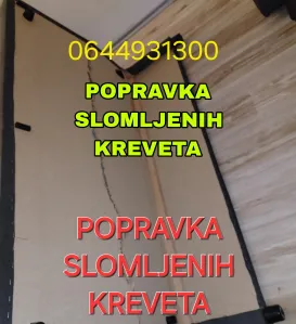 Popravka slomljenog kreveta garnitura na izvlačenje