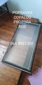 Popravka odpalih ručki balkon vrata
