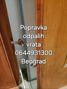 Popravka odpalih ručki balkon vrata
