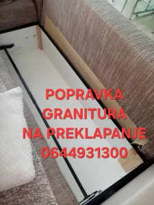 Popravka ugaonih garnitura i kreveta
